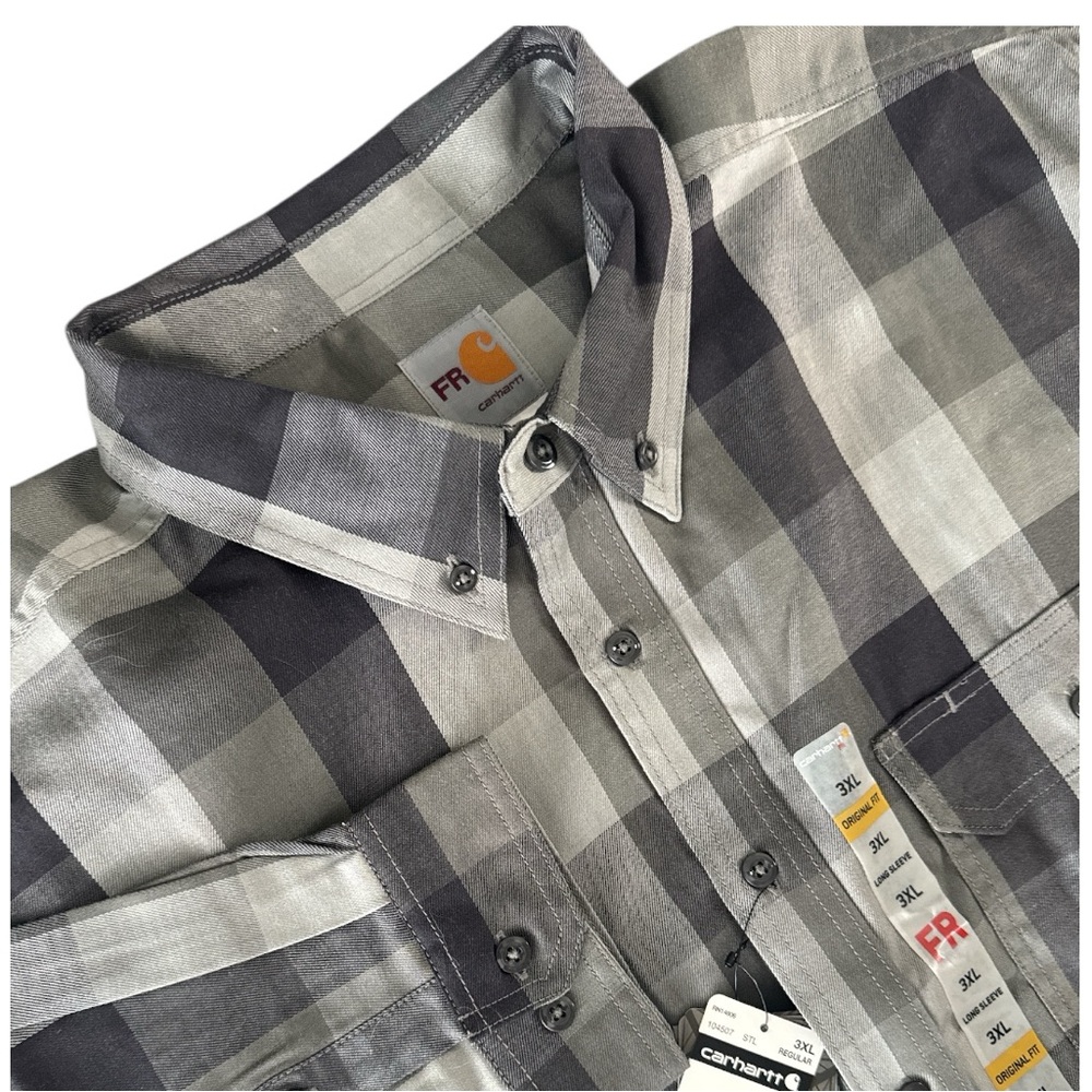 NWT Carhartt FR Flame Resistant 3XL Cat 2 Force Rugged Flex Original Fit Twill